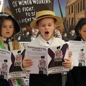 School scripts. suffragettes school workshop and suffragette school script adding drama to education and bringing history to life with scripts to stage