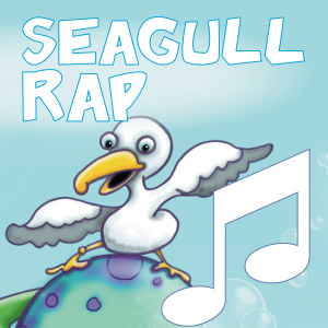 seagulls thinking about the impact littering and environmental factors have on their food sources and life. environmental issues rap. A fun song to bring environmental issues to life for assemblies, classroom activity or as part of a school show.