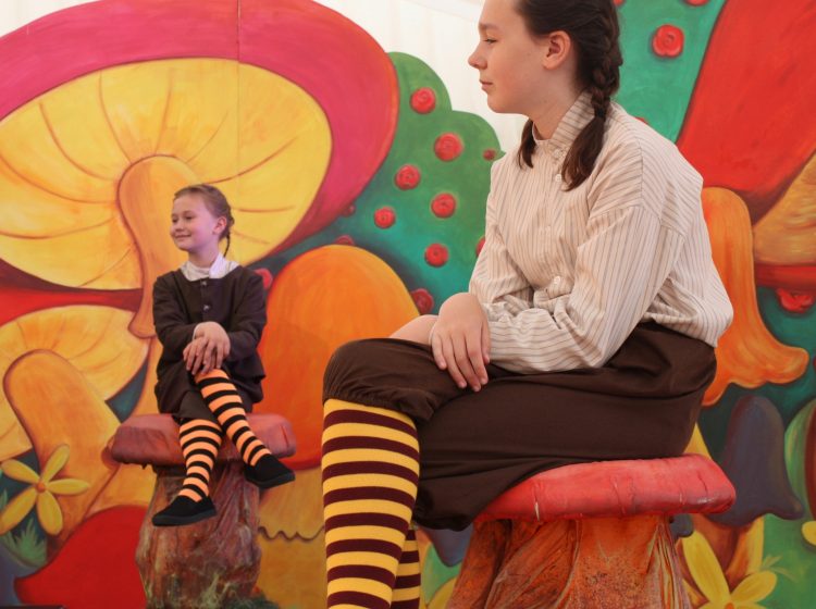 Alice's Wonderland youth theatre performance scripts to stage script