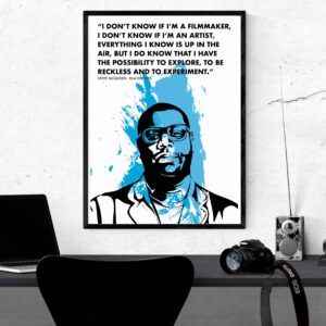 Arts Poster - Steve McQueen -Film Director