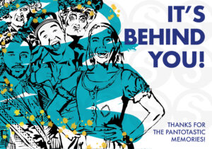Cinderella Momento Postcard. Share a special message with cast and crew. Panto gift card.
