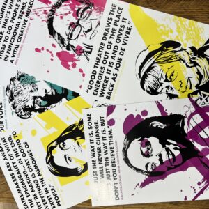 Women in the arts poster set