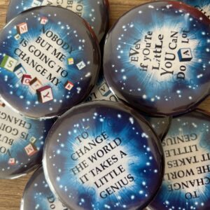30 Matilda Themed Badges