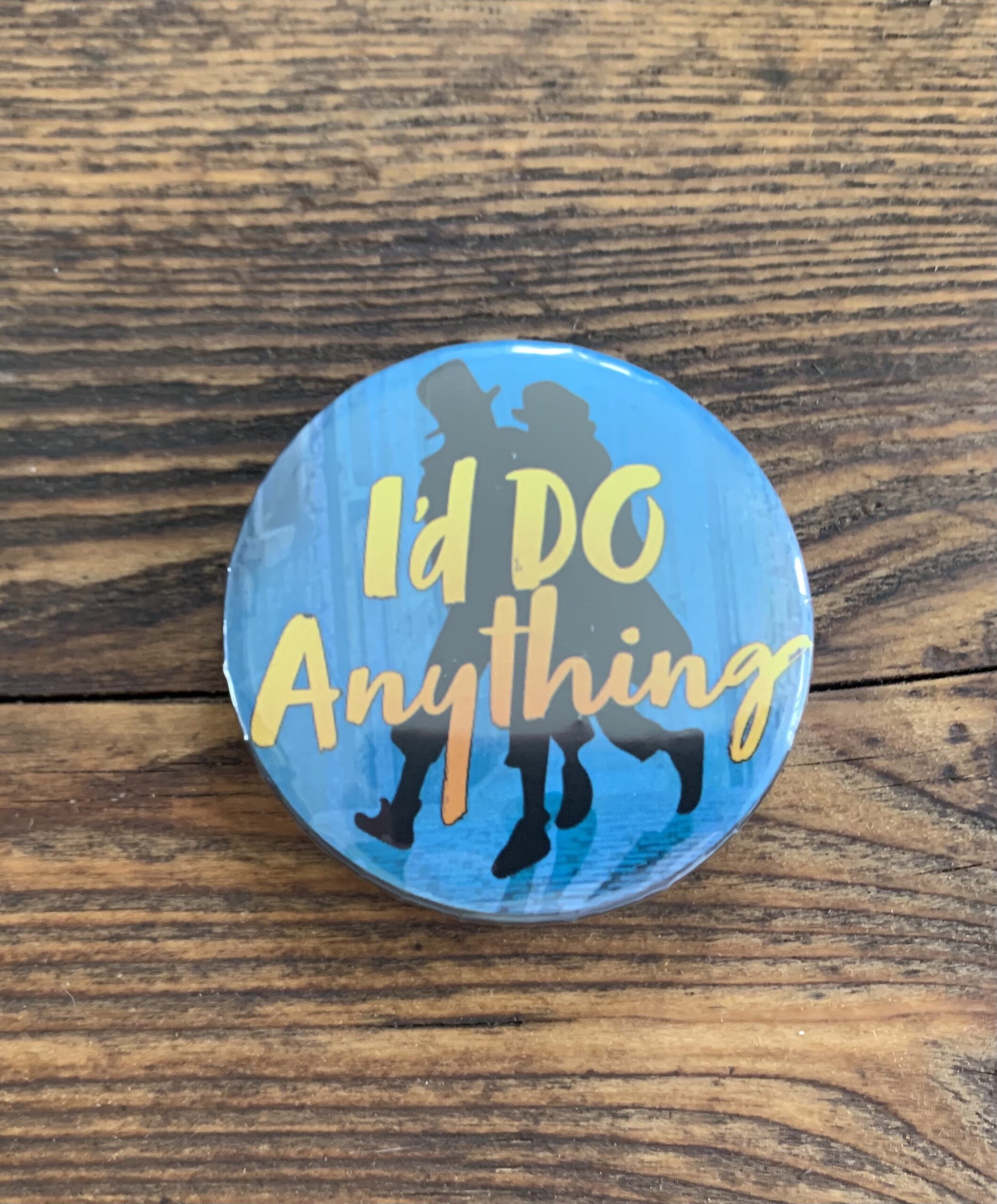 Musical theatre button badge, pin badge, Oliver Twist