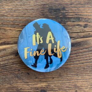 Musical theatre button badge, pin badge, Oliver Twist