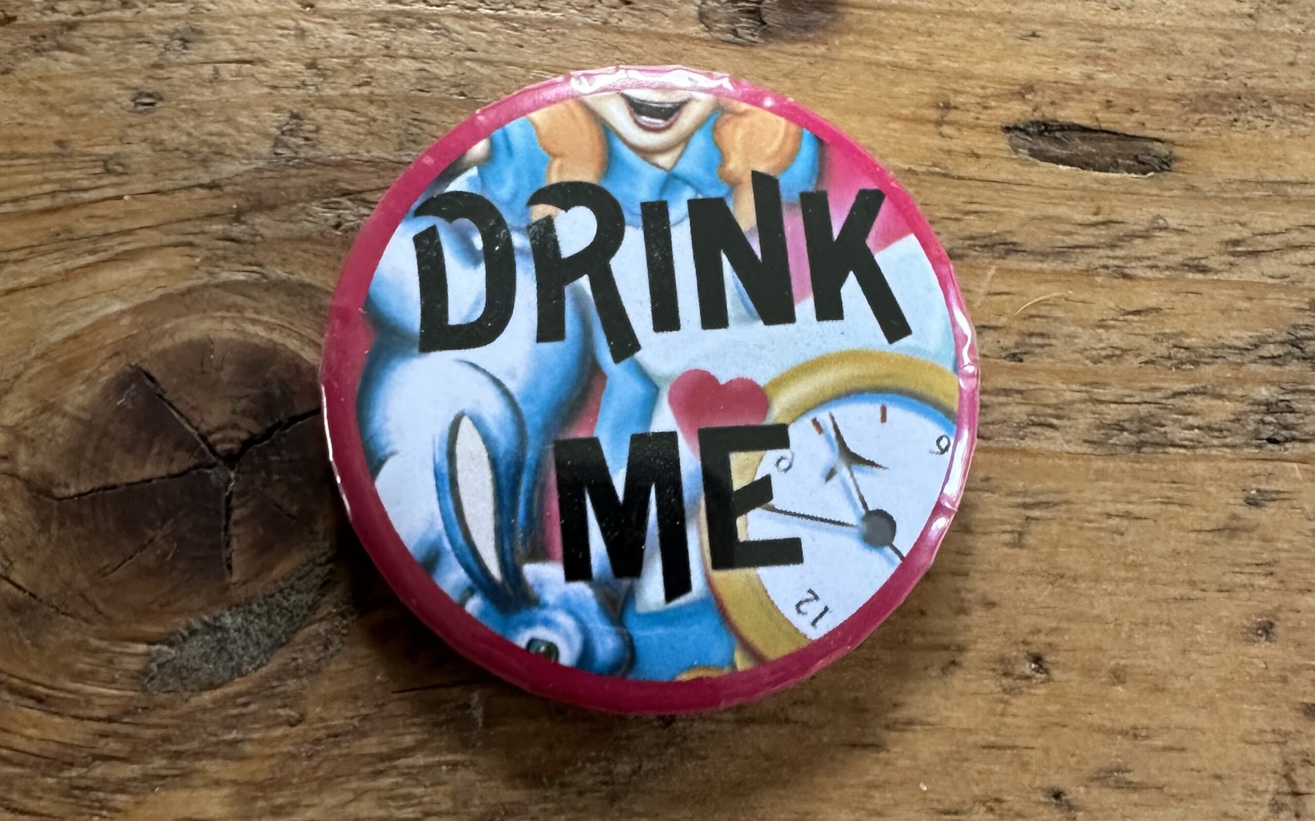 30 Alice In Wonderland Themed Button Badges - Image 8