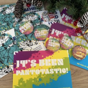 Panto Postcards & Badges