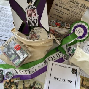 Suffragette Replica Artefact Boxes